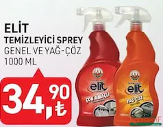TARIM KREDİ ELİT TEMİZLEYİCİ SPREY GENEL VE YAĞ-ÇÖZ 1 L TARIM KREDİ ELİT TEMİZLEYİCİ SPREY GENEL VE YAĞ-ÇÖZ 1 L